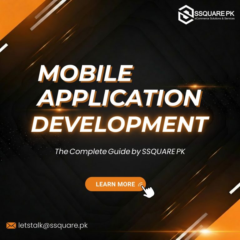 Mobile Application Development & Design: The Complete Guide by SSQUARE PK